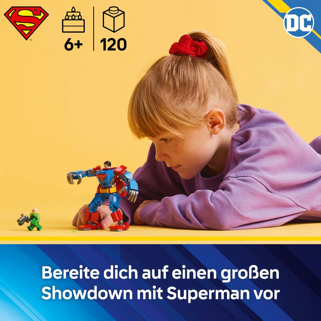 LEGO® DC Comics Super Heroes 76302 Superman™ Mech vs. Lex Luthor™