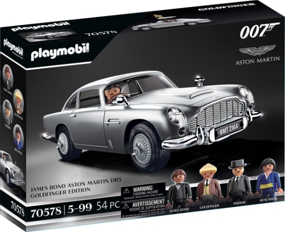 PLAYMOBIL, 70578, James, Bond, Aston, Martin, DB5, Goldfinger, Edition, Auto, Leichtmetallfelge, Rad, Werbung, Auto, Plakat, Person, Leichtmetallfelge