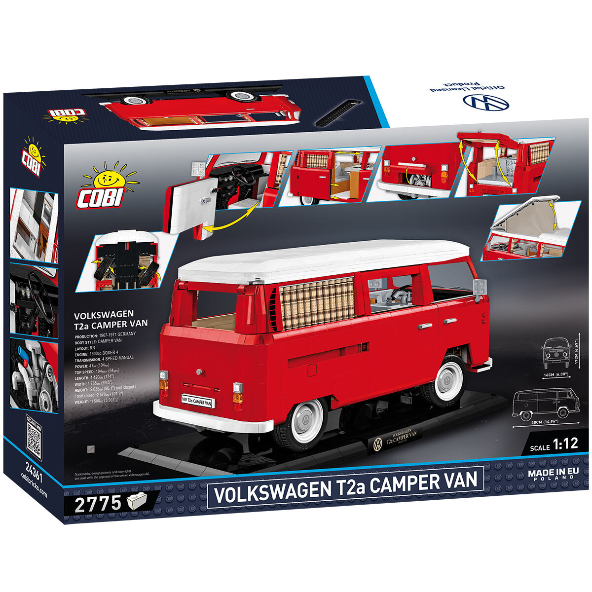 COBI 24361 - Volkswagen T2A CAMPER VAN Executive - Bild 2