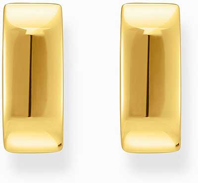 Thomas Sabo Ohrhänger Creolen Mit Eckiger Form Vergoldet CR744-413-39