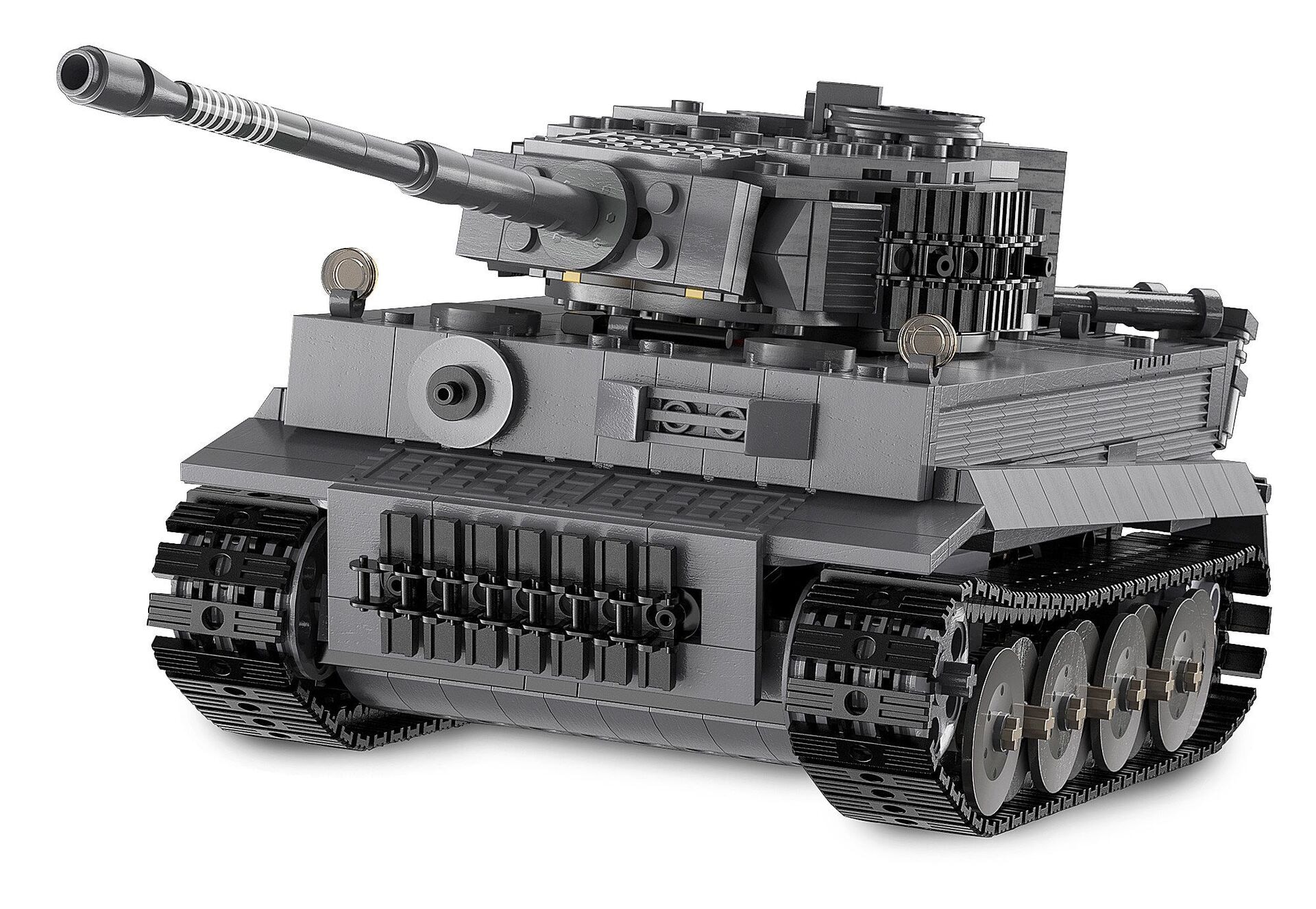 Produktfoto - Jamara e.K. - CaDA Panzer Tiger 1:35 grau 2,4GHz Bricks - Modell JAMARA 402894