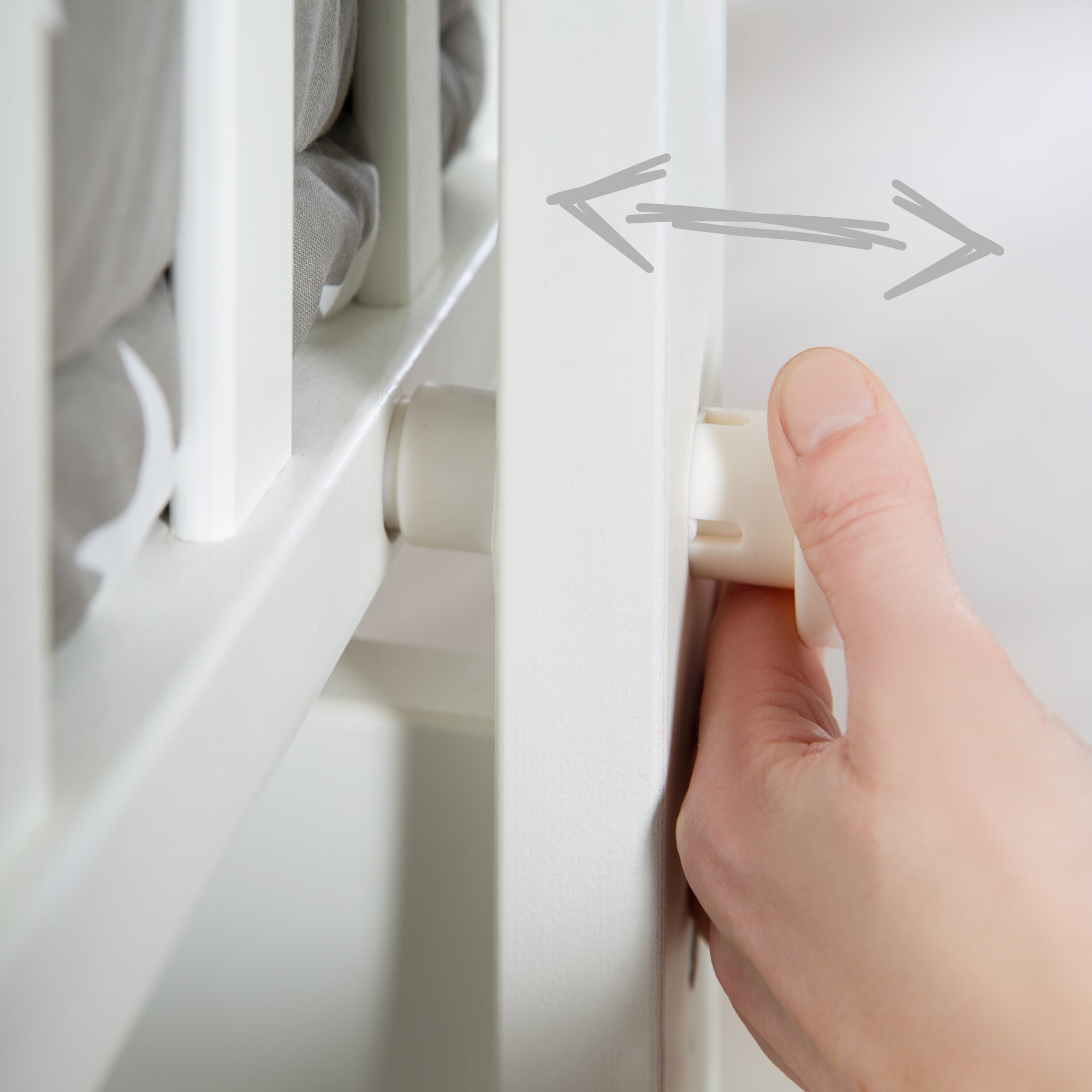 Roba 288050WEV190A Komplettwiegenset Little Stars weiß - Produktbild 7