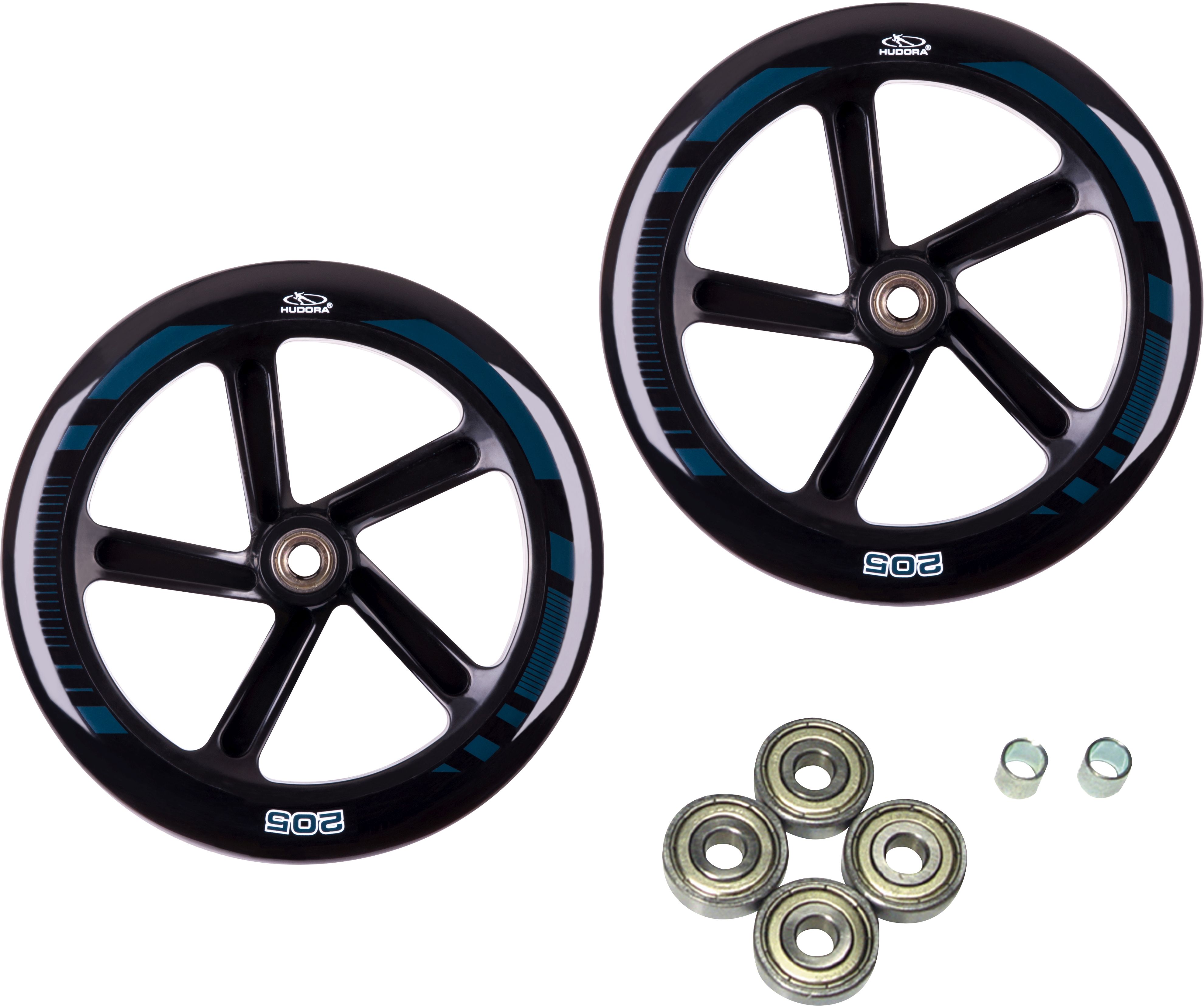 HUDORA Ersatzrollenset schmal für HUDORA BigWheel 205 Leichtmetallfelge, Maschine, Sprach, Reifen, Rad, Leichtmetallfelge, Maschine, Sprach, Reifen, Rad, Leichtmetallfelge, Maschine, Sprach, Reifen, Rad