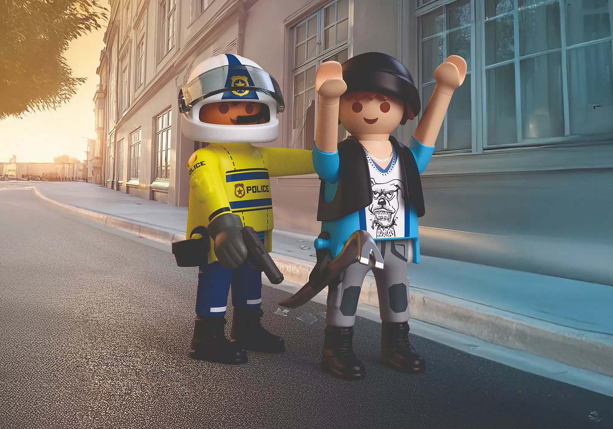 PLAYMOBIL® 72079 Verfolgungsjagd mit Motorrad