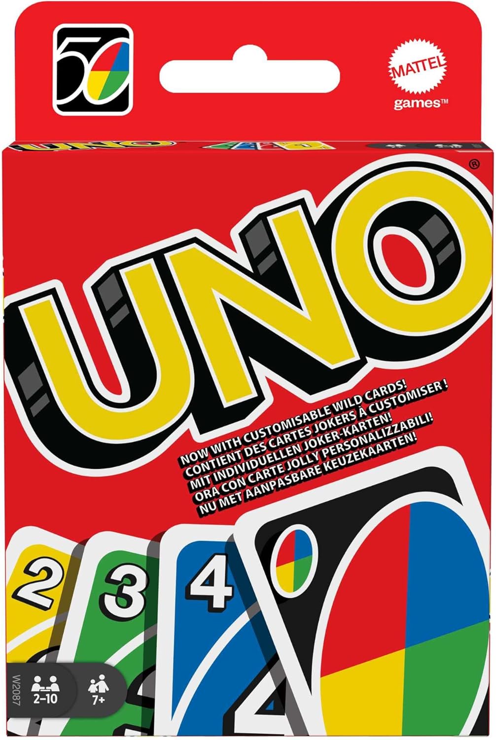 UNO, Das, klassische, Kartenspiel, mit, neuen, Features, Mattel, W2087