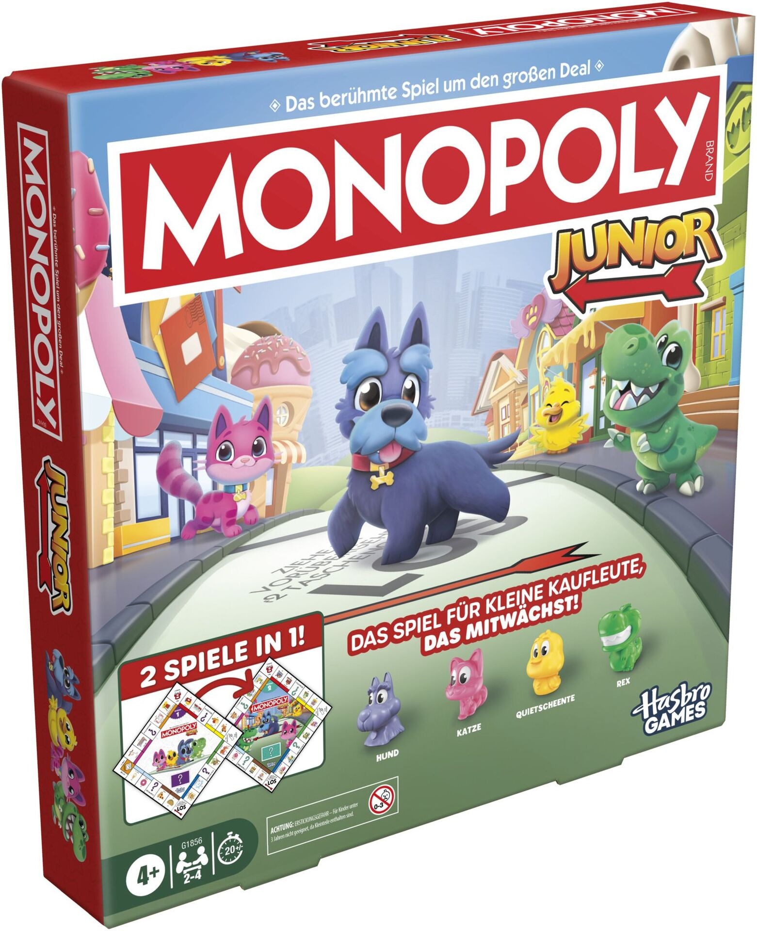 Monopoly Junior Square 2 In 1