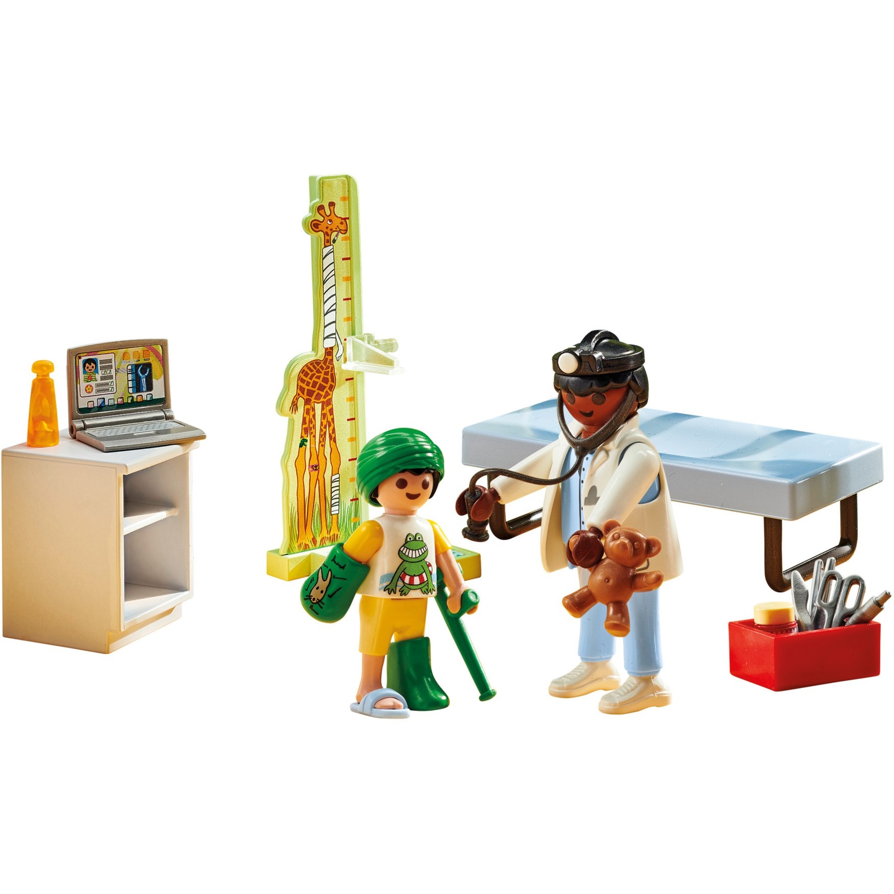 PLAYMOBIL 71619 Kinderarzt Mit Teddybär