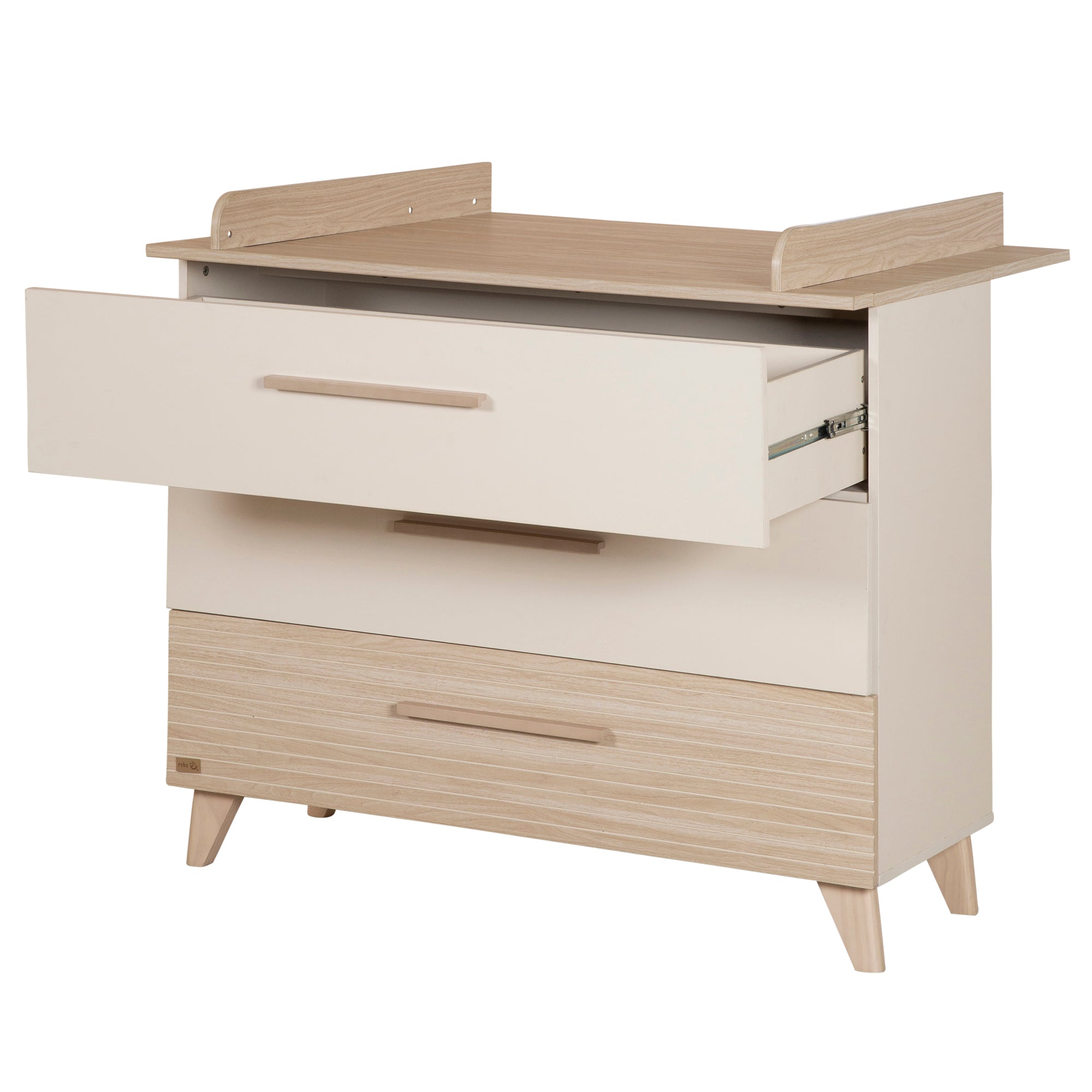 Roba 1731879 Wickelkommode breit +Wickelansatz Sidney Cashmere - Produktbild 8