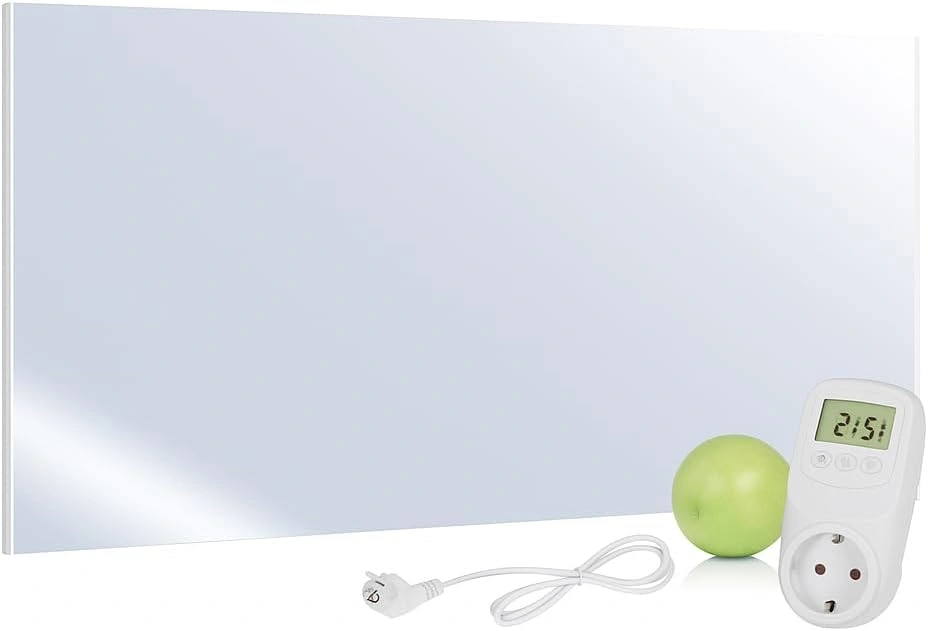 VIESTA® H700SP Infrarotheizung Spiegel Wandheizung 700 W – 2-in-1 Spiegelheizung mit Infrarotwärme