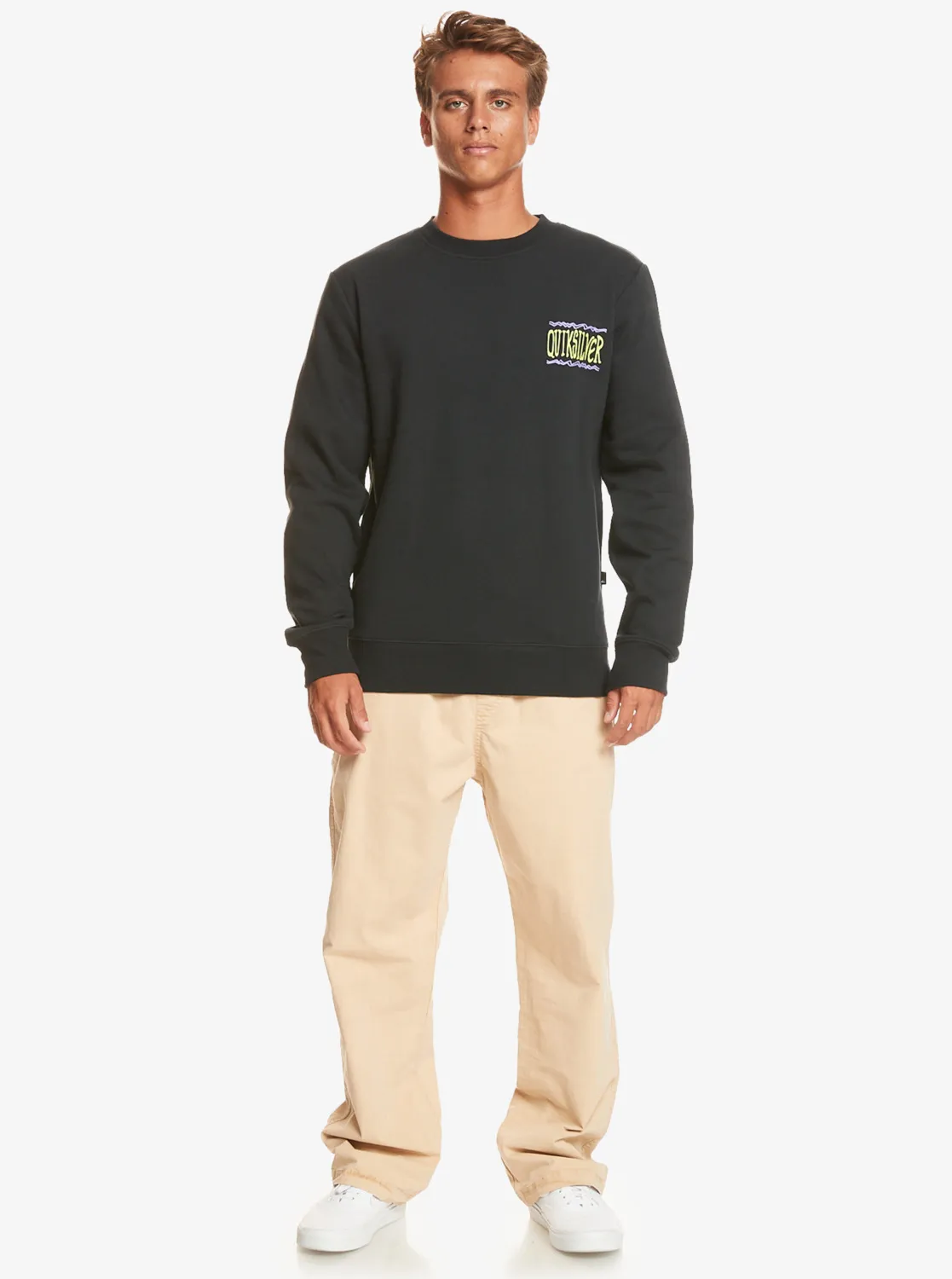 Quiksilver Surf The Earth - Sweatshirt für Männer Schwarz GR. M