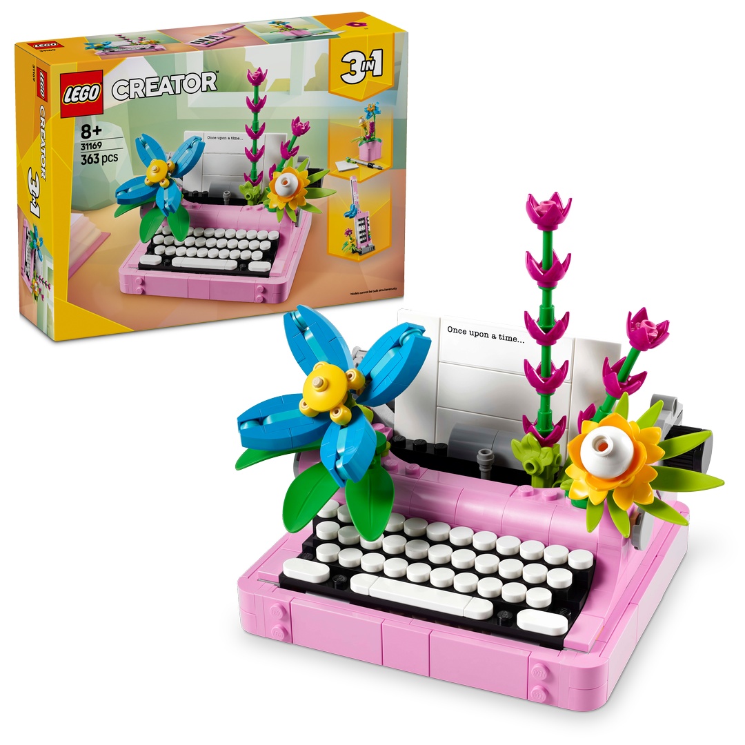 LEGO® Creator 31169 Schreibmaschine mit Blumen