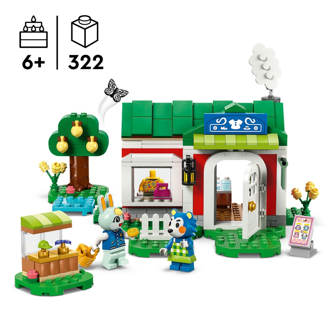 LEGO® Animal Crossing™ 77055 Die Schneiderei der Schneiderschwestern