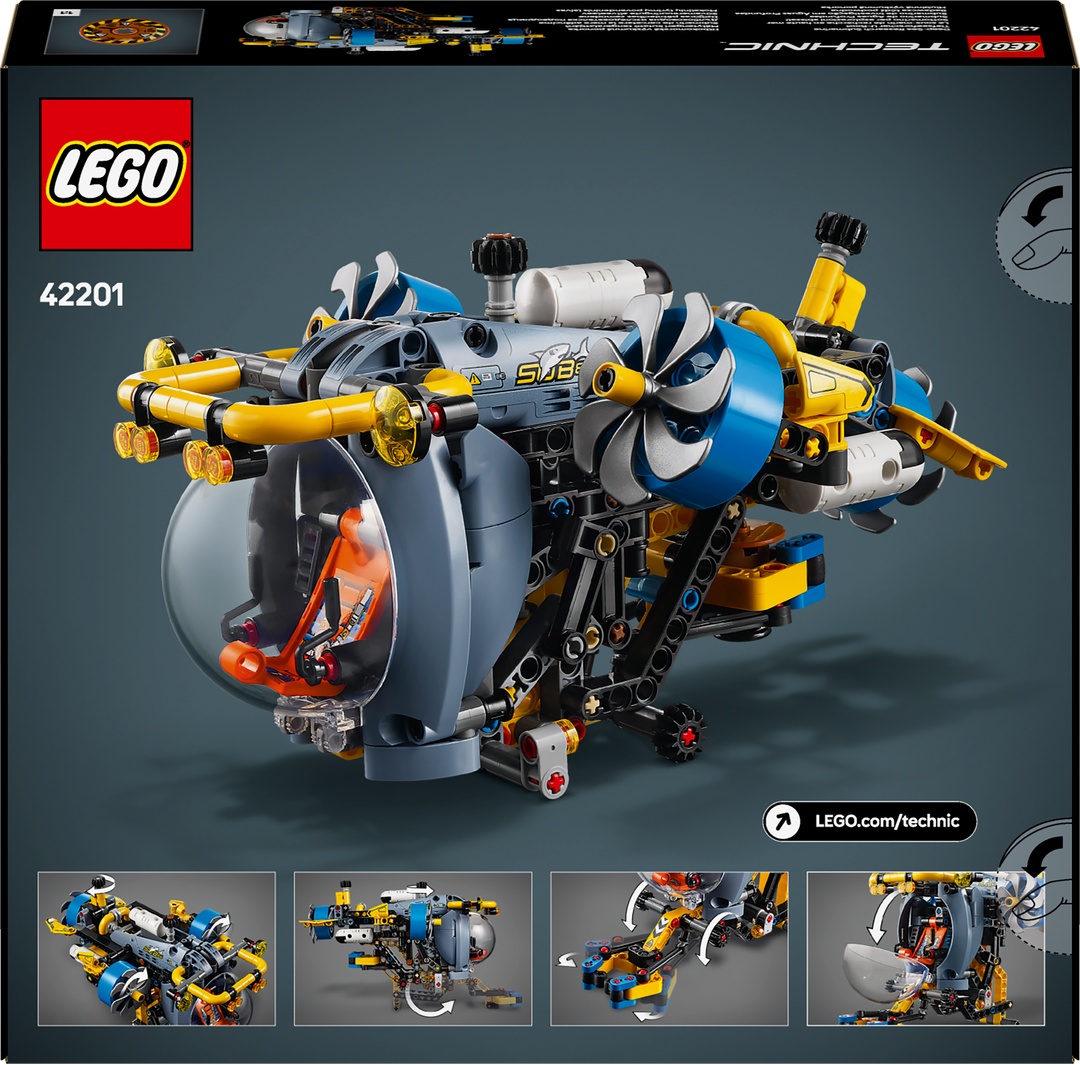 LEGO® Technic™ 42201 Tiefseeforscher U-Boot