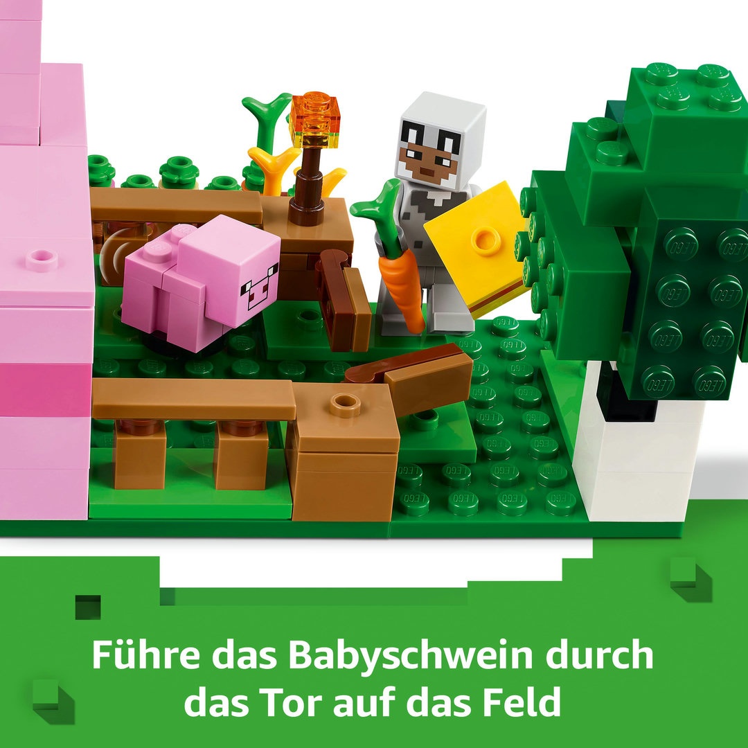 LEGO® Minecraft™  21268 Das Babyschwein-Haus