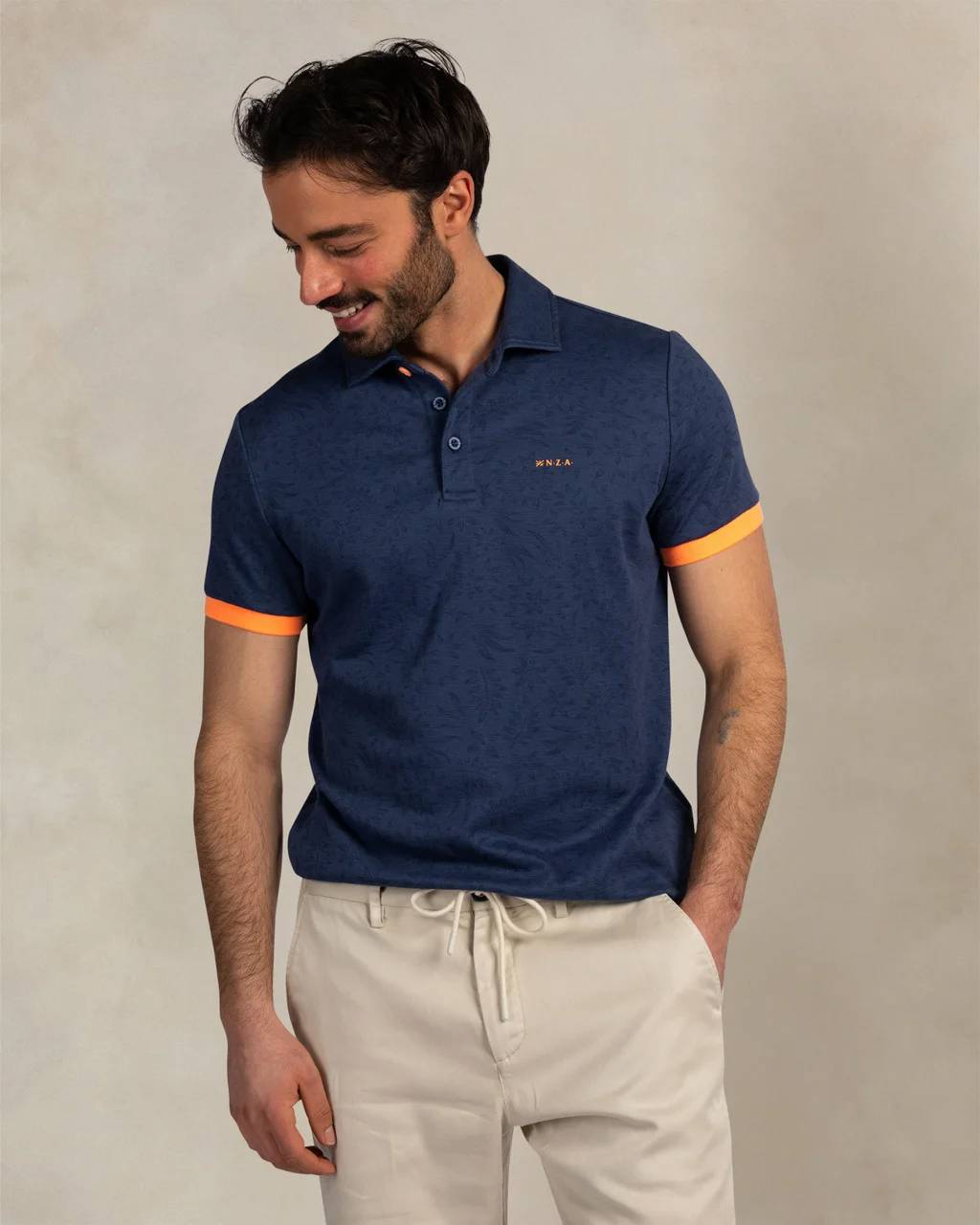 NZA 26CN110NS Poloshirt - Navy Blau