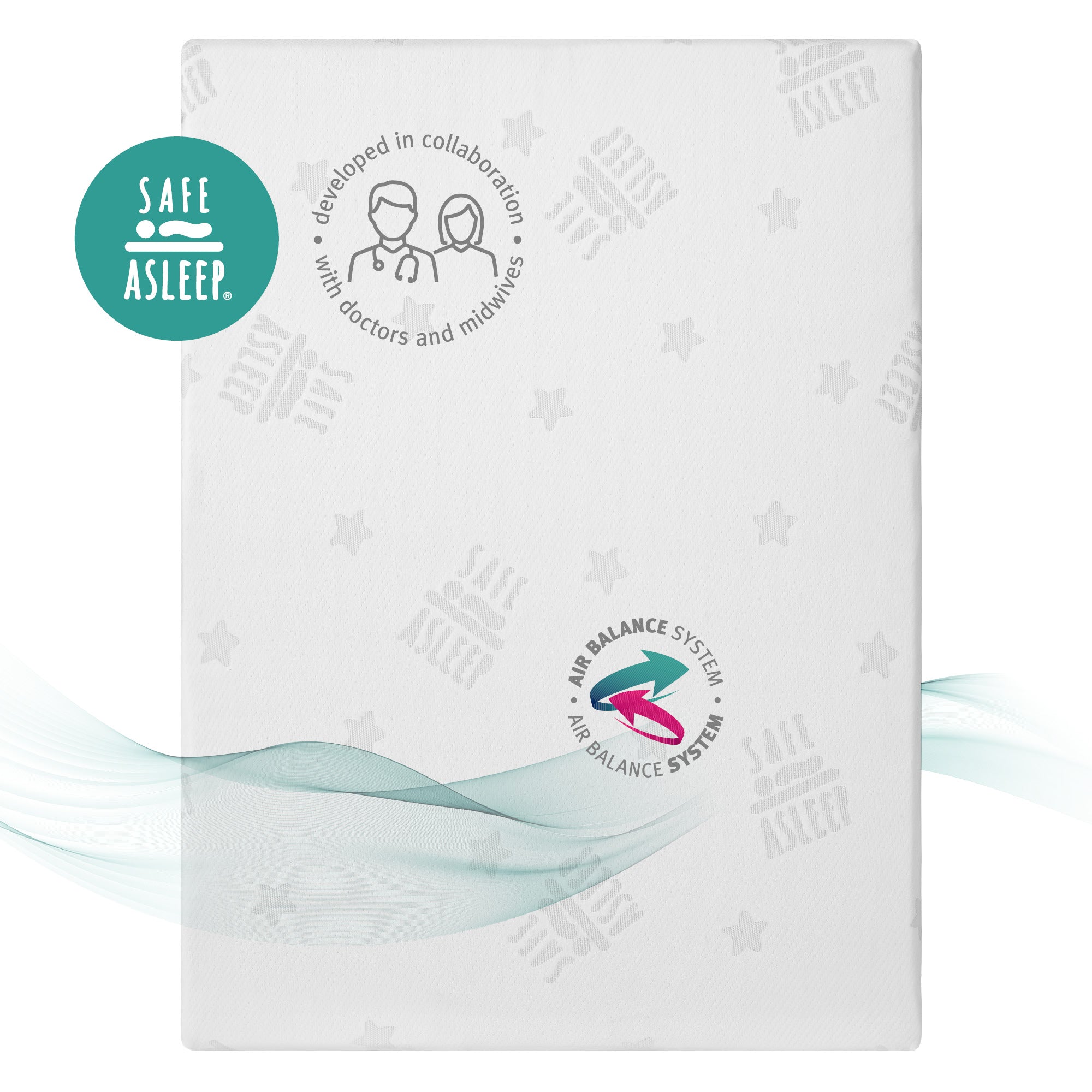 Roba 213008 Laufgittermatratze, rechteckig weiß – Matratzen - Produktbild 3