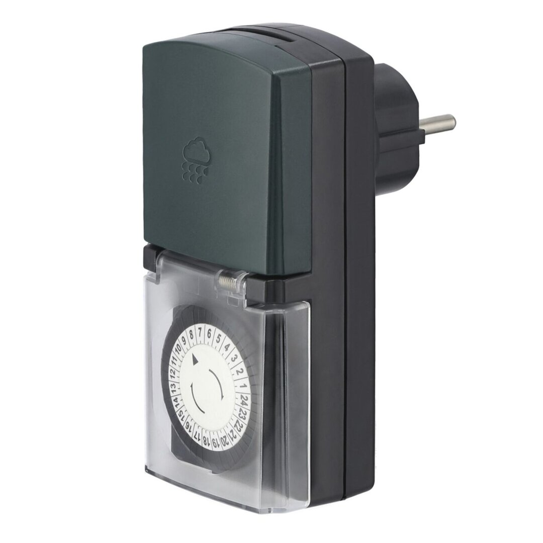 Hama, MECH.TAGESZEITSCHALTUHR, MINI/IP44, 223304, Adapter, Elektronik