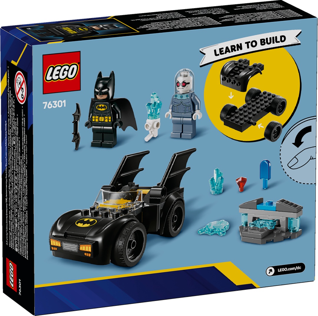 LEGO® DC Comics Super Heroes 76301 Batman™ & Batmobil™ vs. Mr. Freeze™