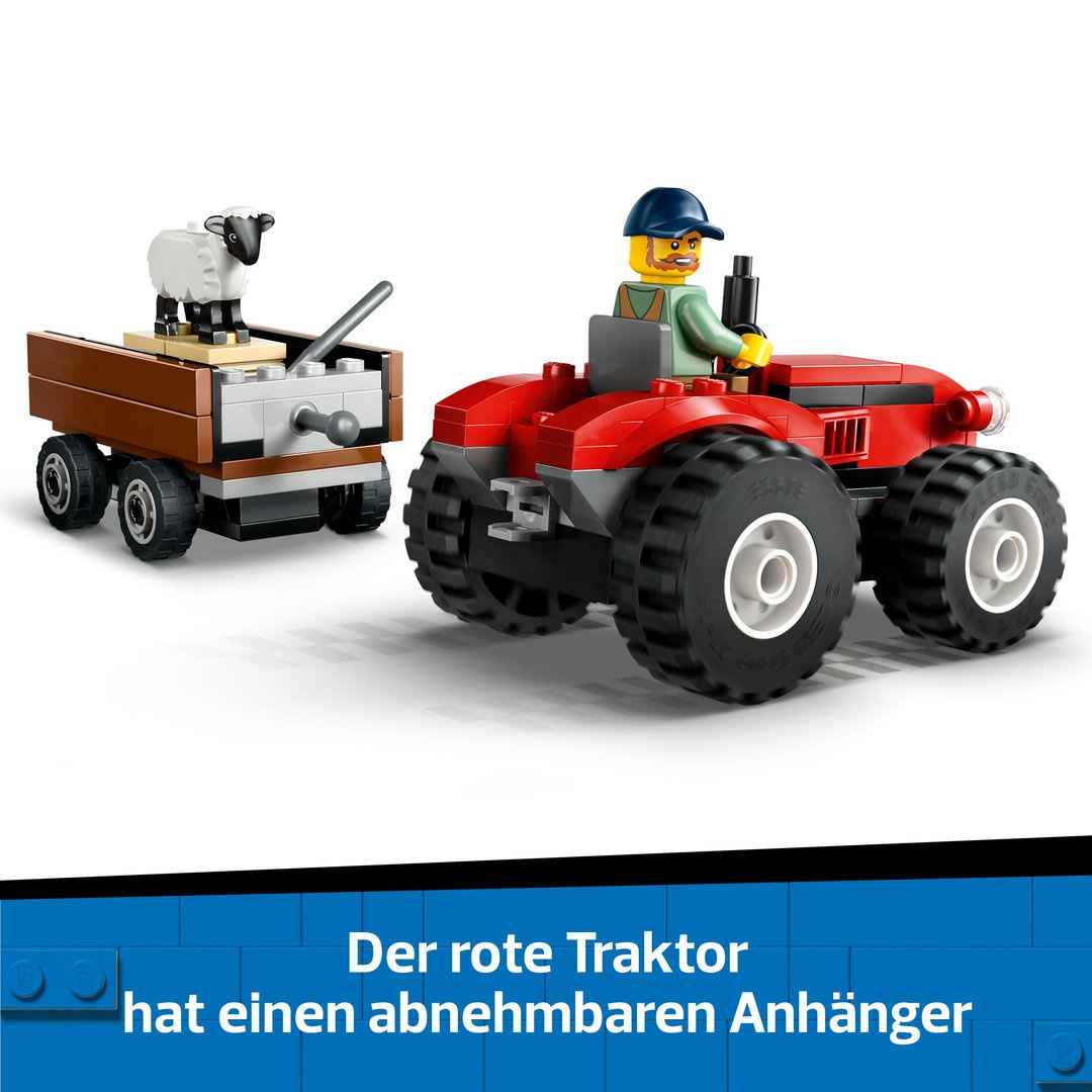 LEGO® City 60461 Traktor mit Anhänger
