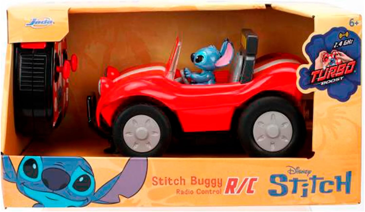 Jada RC Stitch Buggy mit Turbo-Funktion und Fernsteuerung 9336369314R00 Maschine, Rad, Buggy, Fahrzeug, Auto