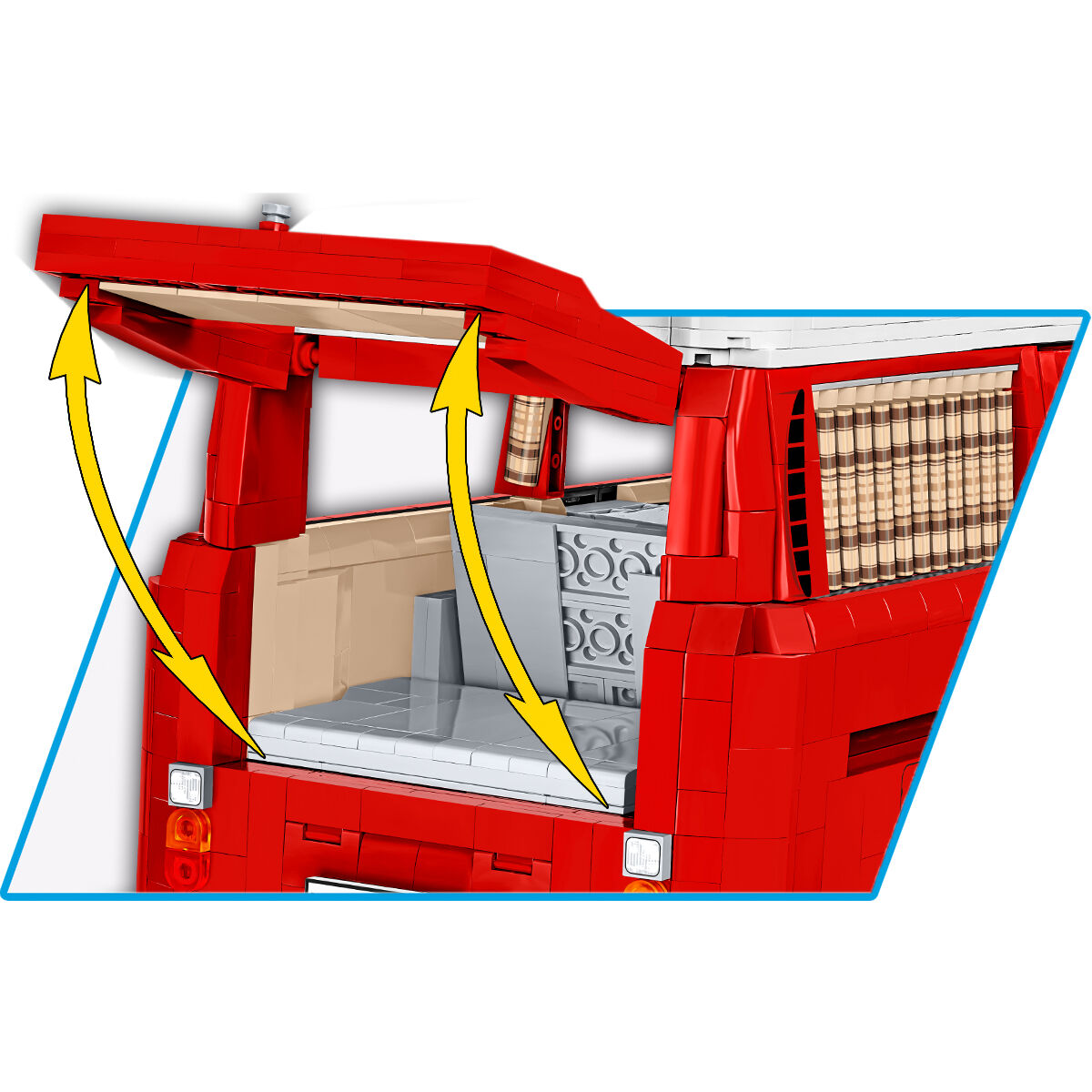 COBI 24361 - Volkswagen T2A CAMPER VAN Executive - Bild 12