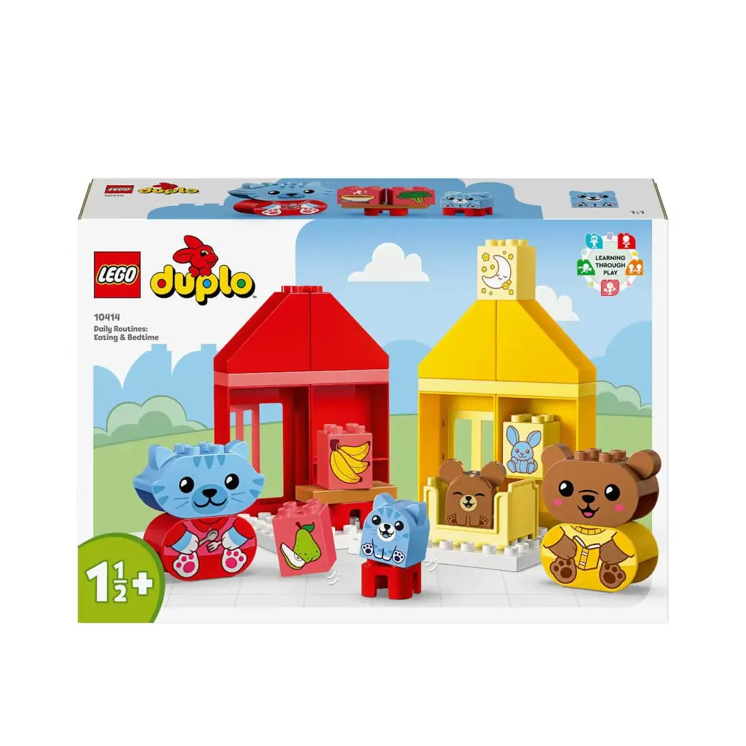 LEGO® DUPLO® Alltagsroutinen: Essen & Schlafenszeit 10414