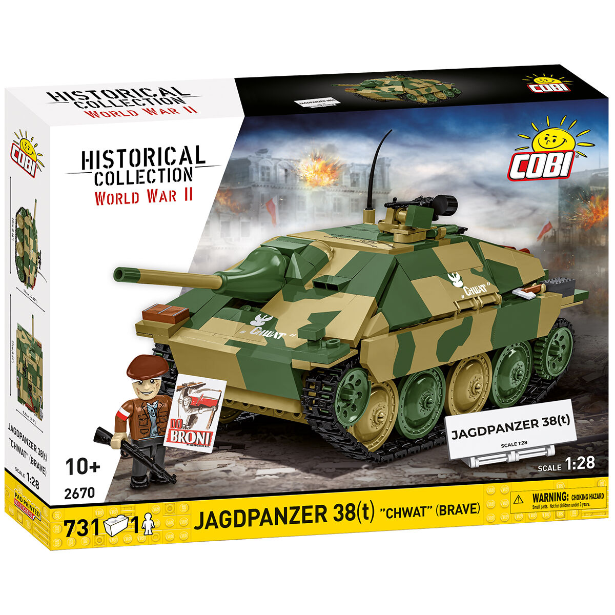 COBI 2670 - Jagdpanzer 38(T) "BRAVE"