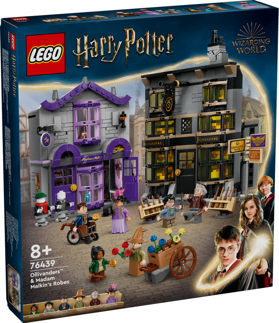 LEGO, 76439, Harry, Potter™, Ollivanders, &, Madam, Malkins, Anzüge, Erwachsener, Weiblich, Person, Frau, Rad