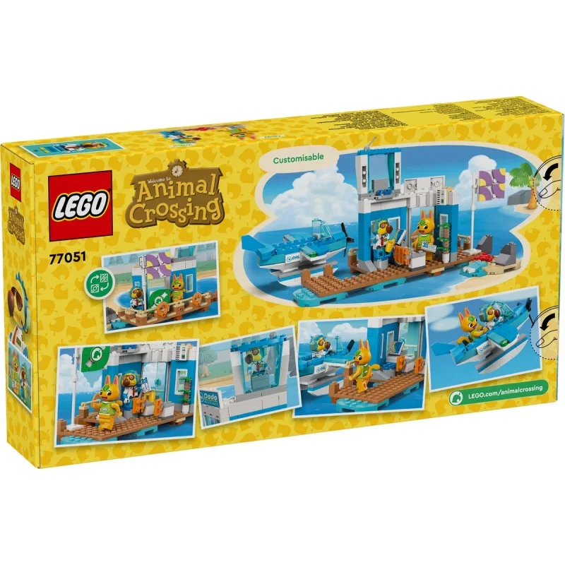 LEGO® Animal Crossing™ Flieg mit Dodo Airlines 77051