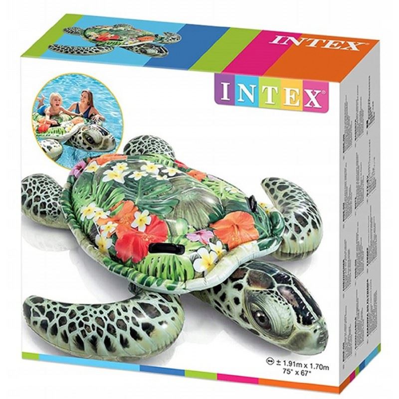 Intex, Wellenreittier, Schildkröte,, 191x170cm,, ab, 3, Jahren Intex Wellenreittier Schildkröte, 191x170cm, ab 3 Jahren