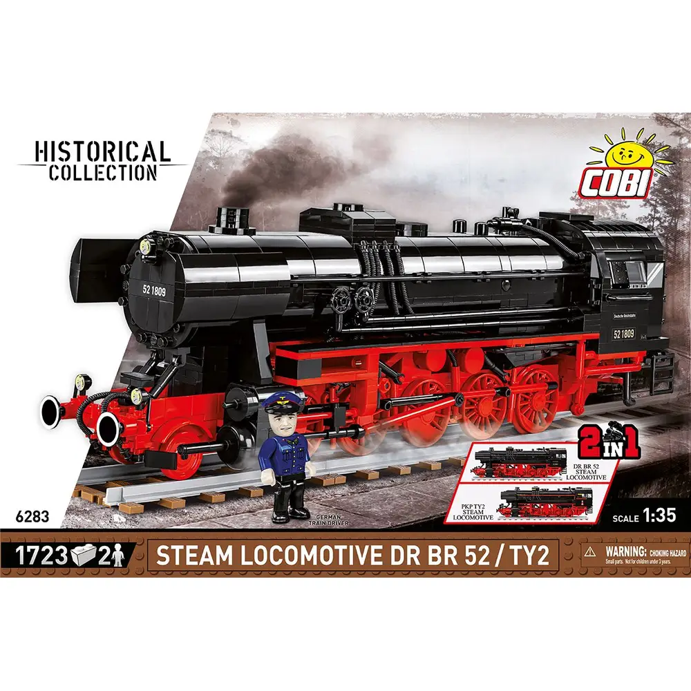 Cobi 6282 DR BR 52 Steam Locomotive