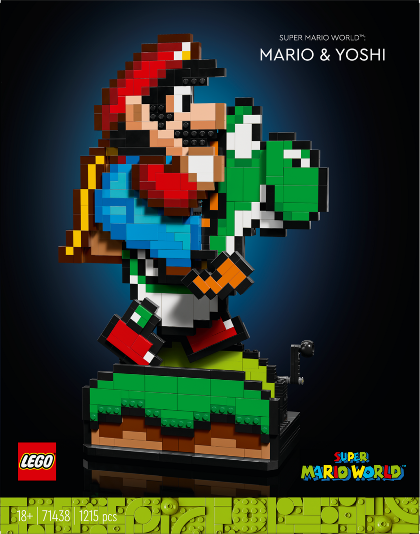 LEGO Super Mario Super Mario World: Mario Yoshi 71438