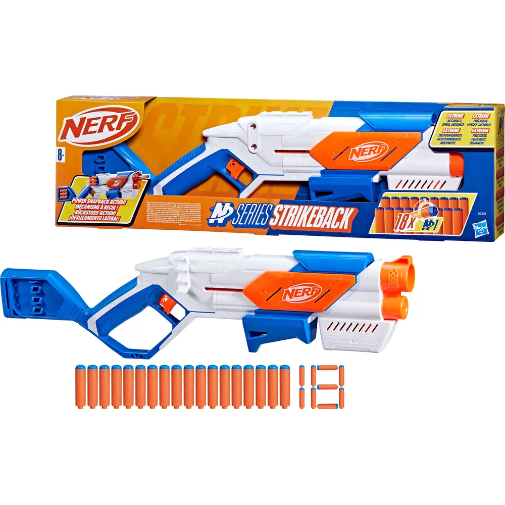 Nerf N Series Strikeback, Dartblaster Nerf N Series Strikeback, Dartblaster