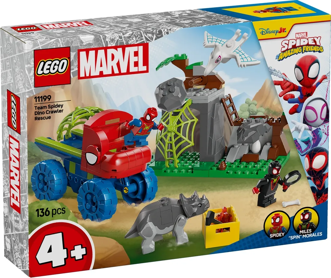 LEGO® Spidey und seine Superfreunde 11199 Spideys Team auf Rettungsmission im Dino-Truck