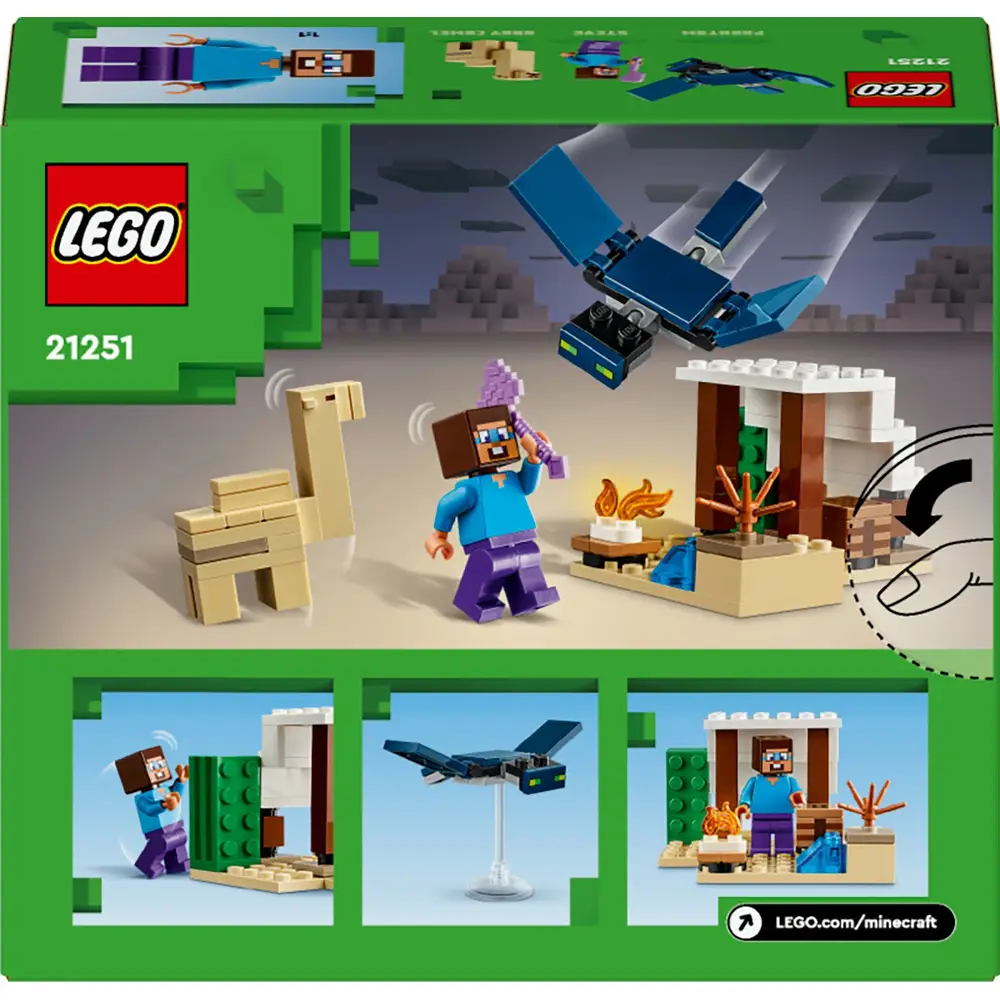 LEGO® Minecraft™ Steves Wüstenexpedition 21251