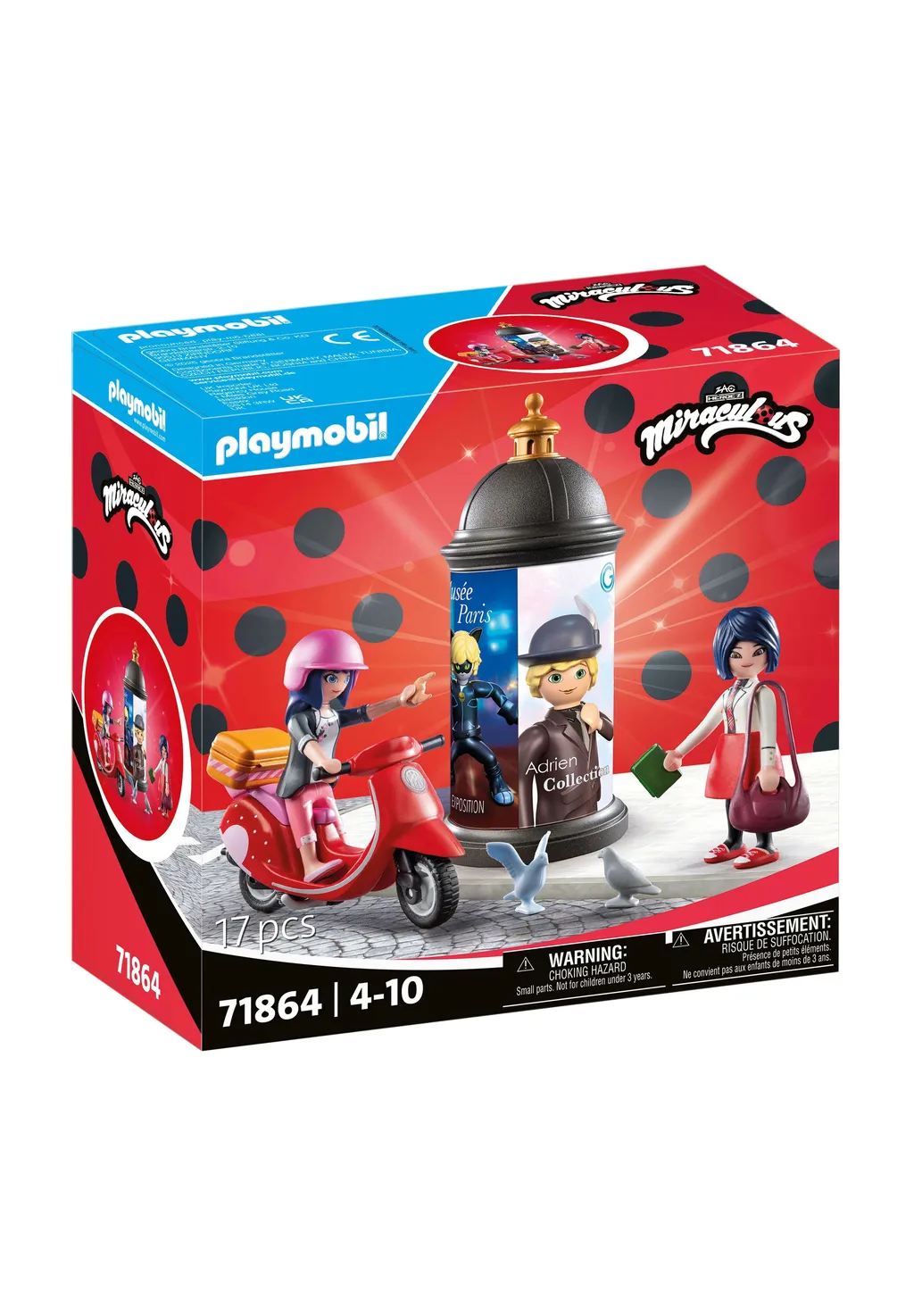 PLAYMOBIL 71864 MiraculousRollerfahrt