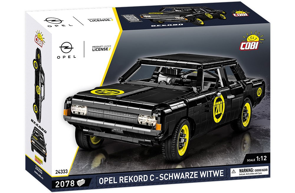 Cobi, 24333, Opel, Rekord, C, Schwarze, Witwe Cobi 24333 Opel Rekord C Schwarze Witwe