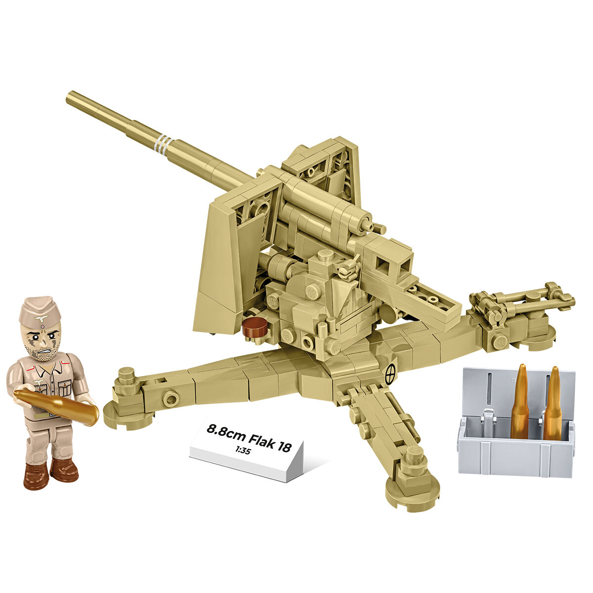 COBI 3141 - 8.8 CM FLAK 18 - Bild 6