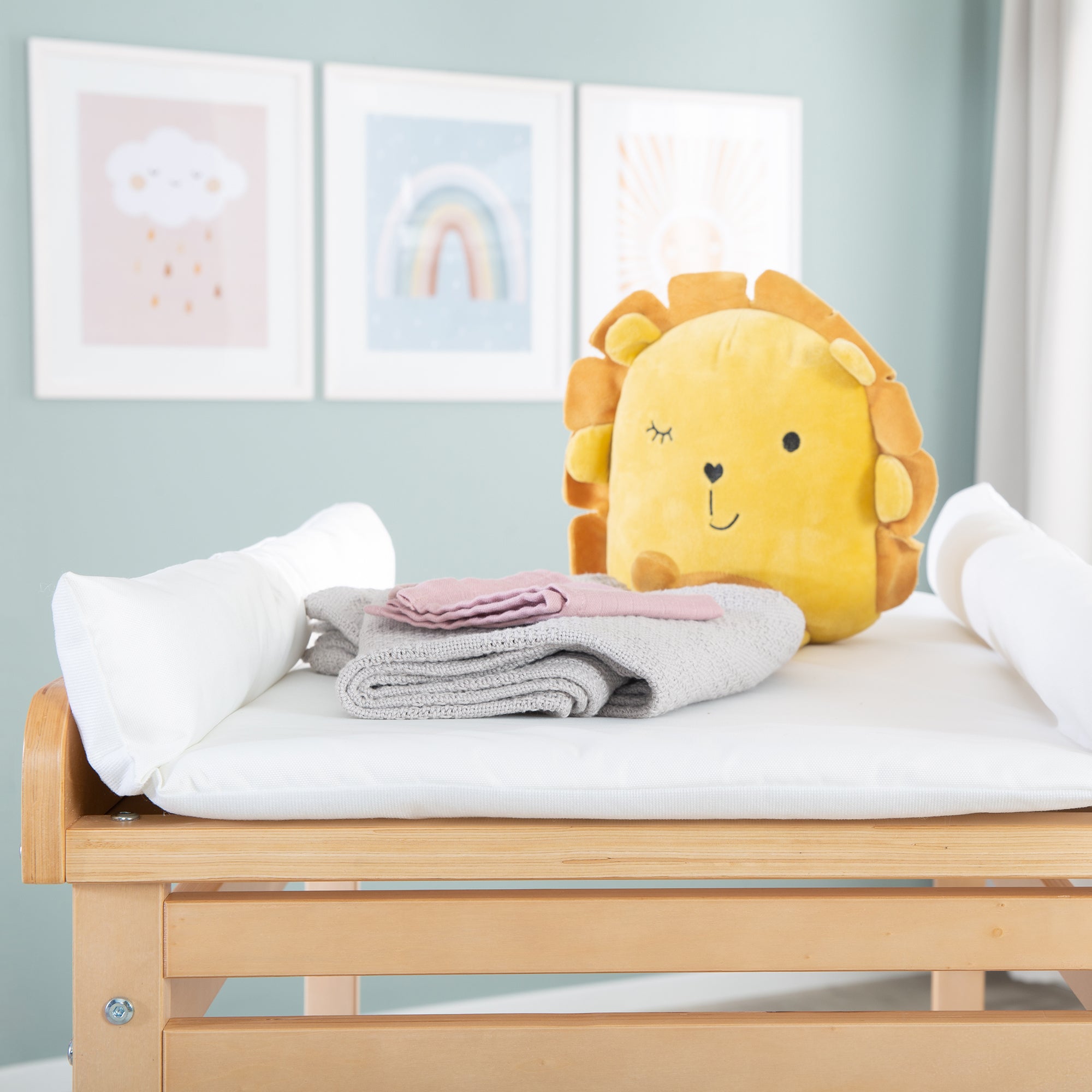 Roba 1253 Bade-Wickel-Kombination natur lackiert – Wickeln & Baden - Produktbild 9